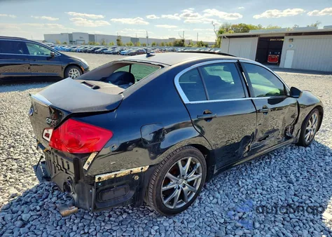 2013 Infiniti G37 Sedan Journey z USA, uszkodzony, nr VIN JN1CV6AP4DM717483